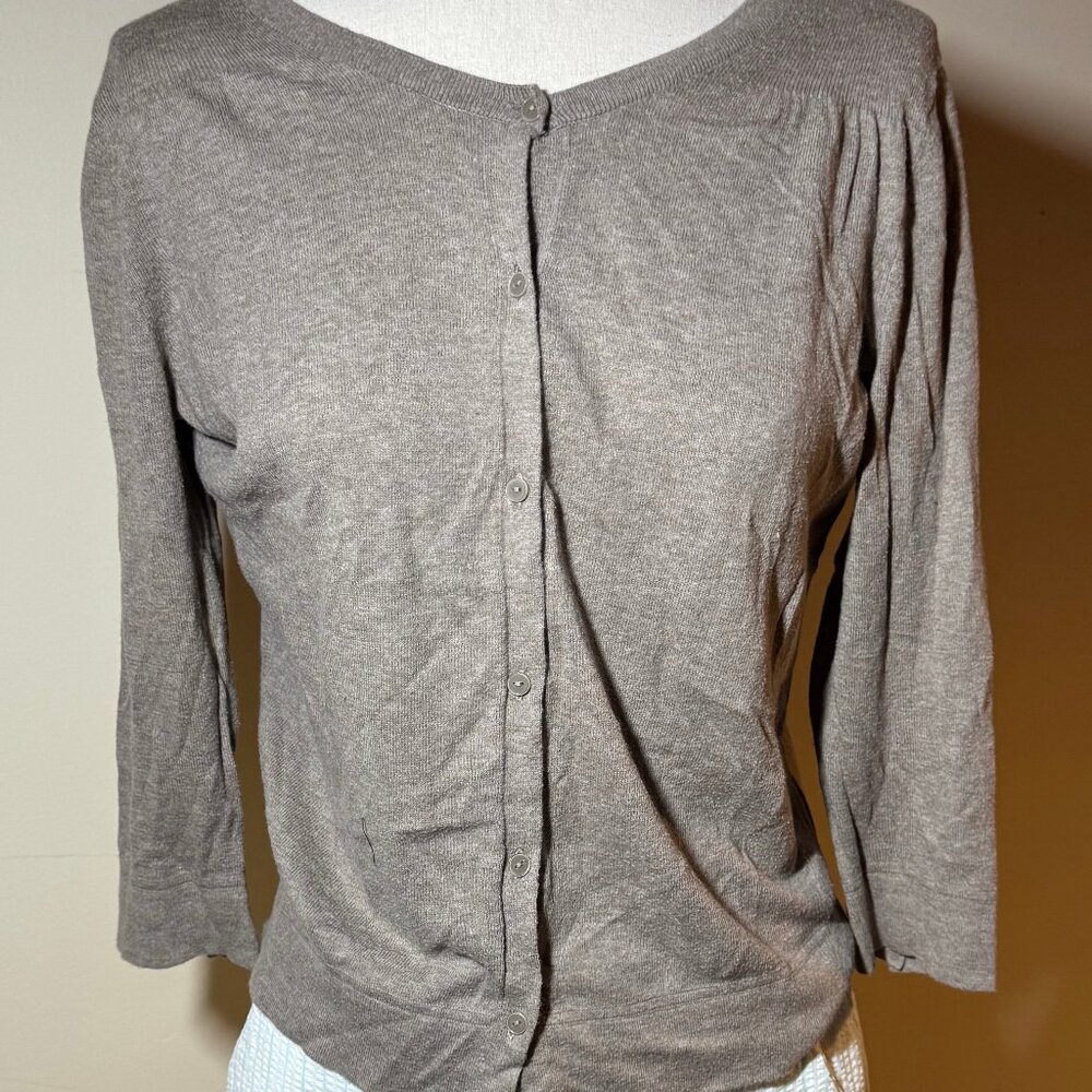 GAP | Taupe Cardigan Sweater